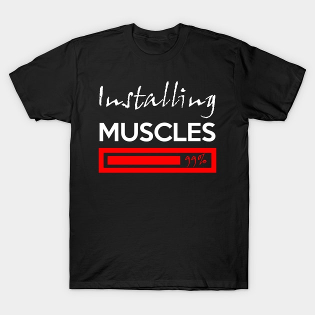 Muscles T-Shirt by Dojaja